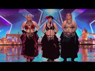 belly dancers shani break bgt buzzers   week 1 auditions