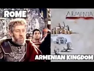 caesar welcomes the king of armenia