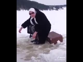 winter fishing