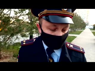 the journalist met the police and the cossacks during the high alert